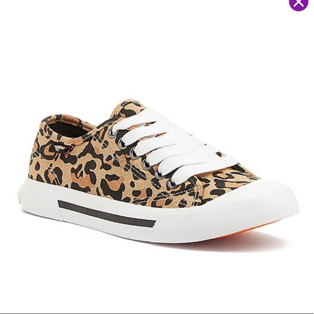 Leopard Print Rocket Dog Sneakers NWT